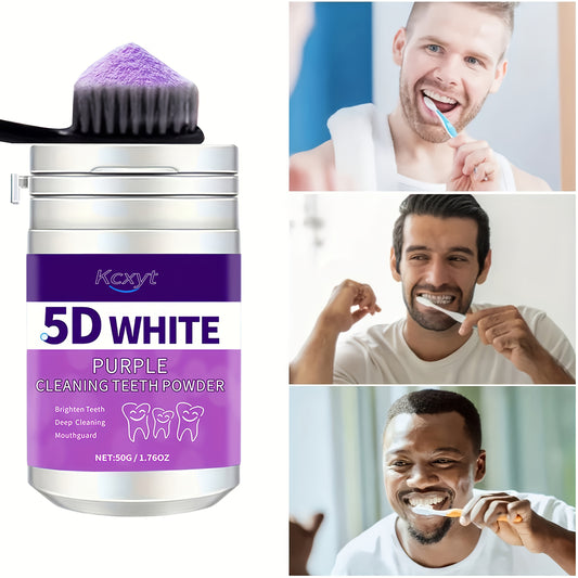 1 pack of purple teeth whitening powder