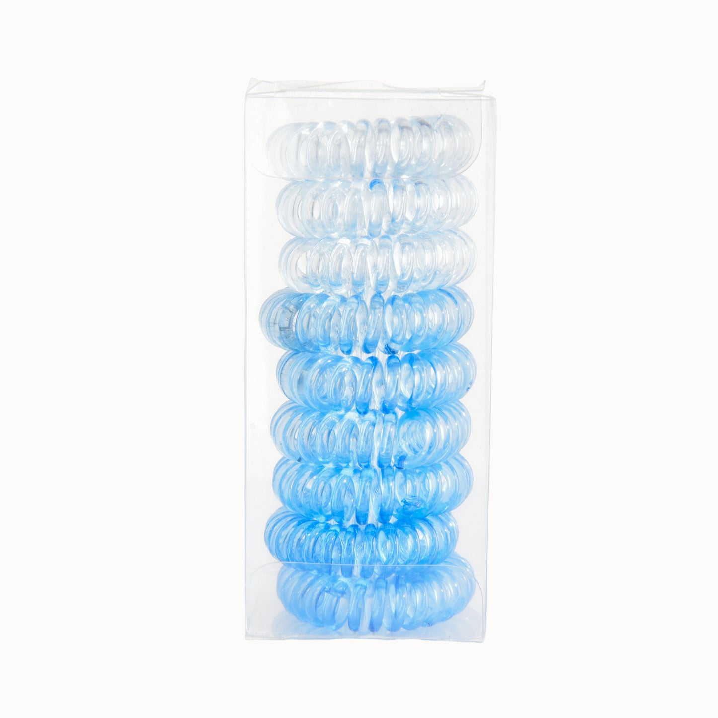 9 Pcs Spiral Hair Ties No Crease
