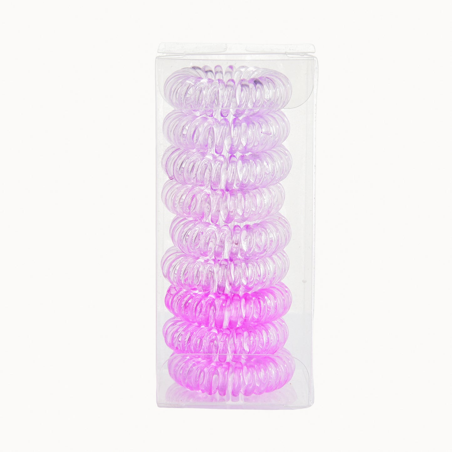 9 Pcs Spiral Hair Ties No Crease