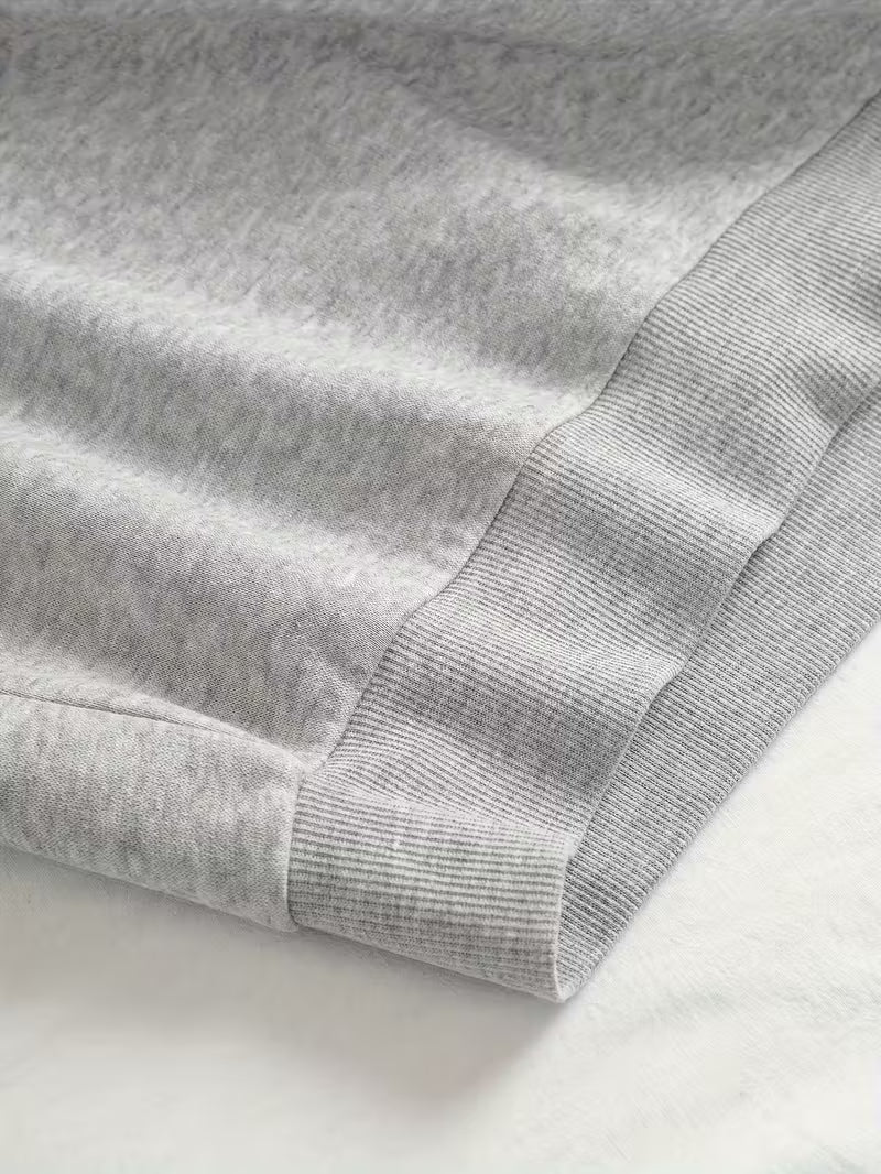 Women's Casual Long Sleeve Sweatshirt with Letter Print | Leisure Style