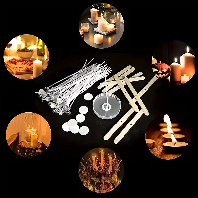 220/260pcs Wick Set Candle DIY Burns Without Black Smoke