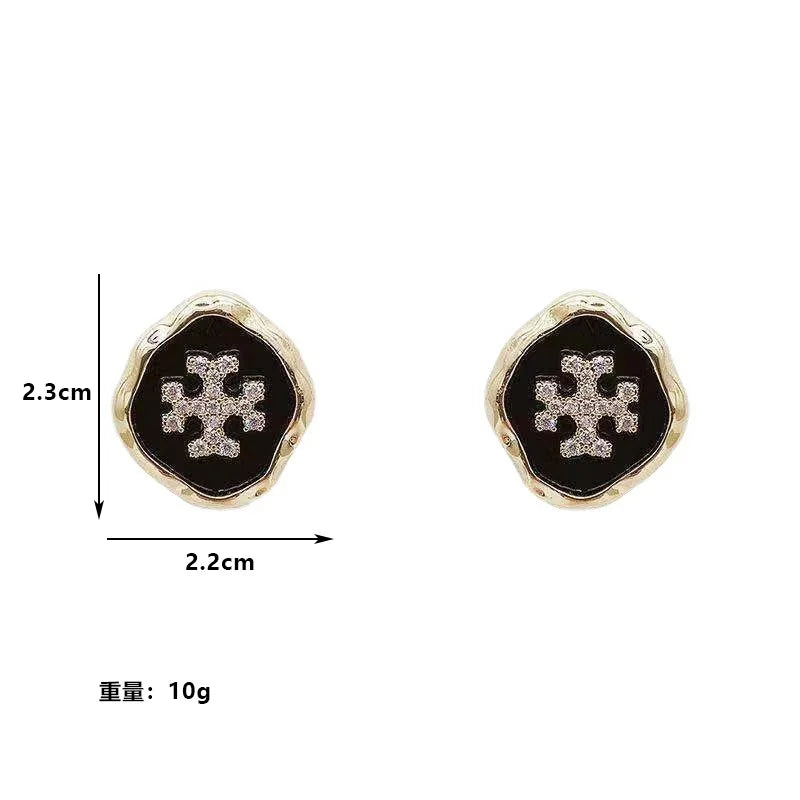 Snowflake Stud Earrings For Women