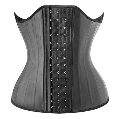 Body Shaper Shapewear Women 25 Steel Bones Latex Waist Trainer Corset Shapewear