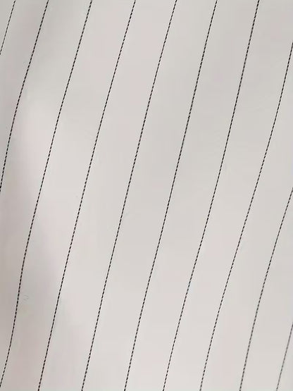 Japanese Korean Style Women's Long Sleeve Striped Shirt