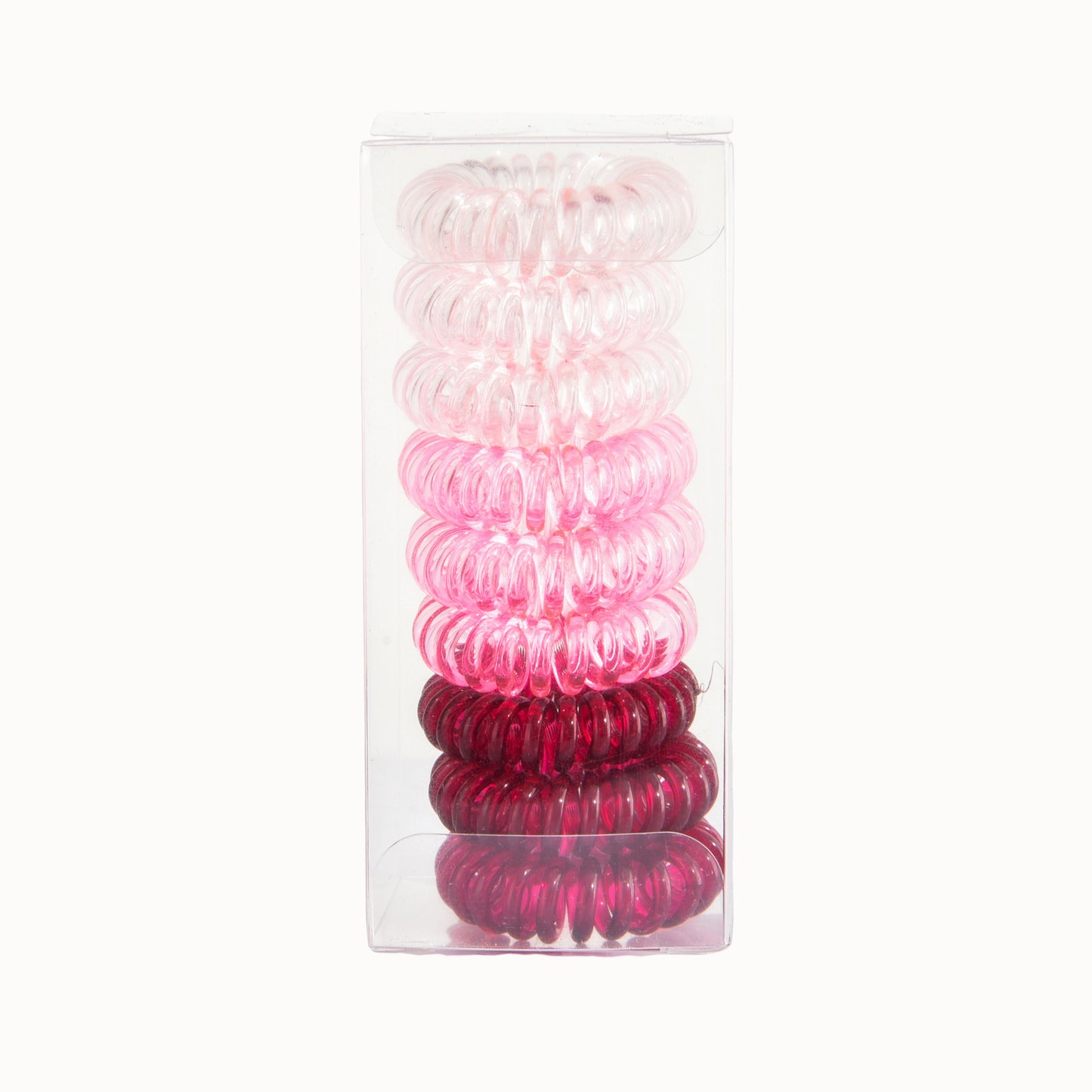 9 Pcs Spiral Hair Ties No Crease