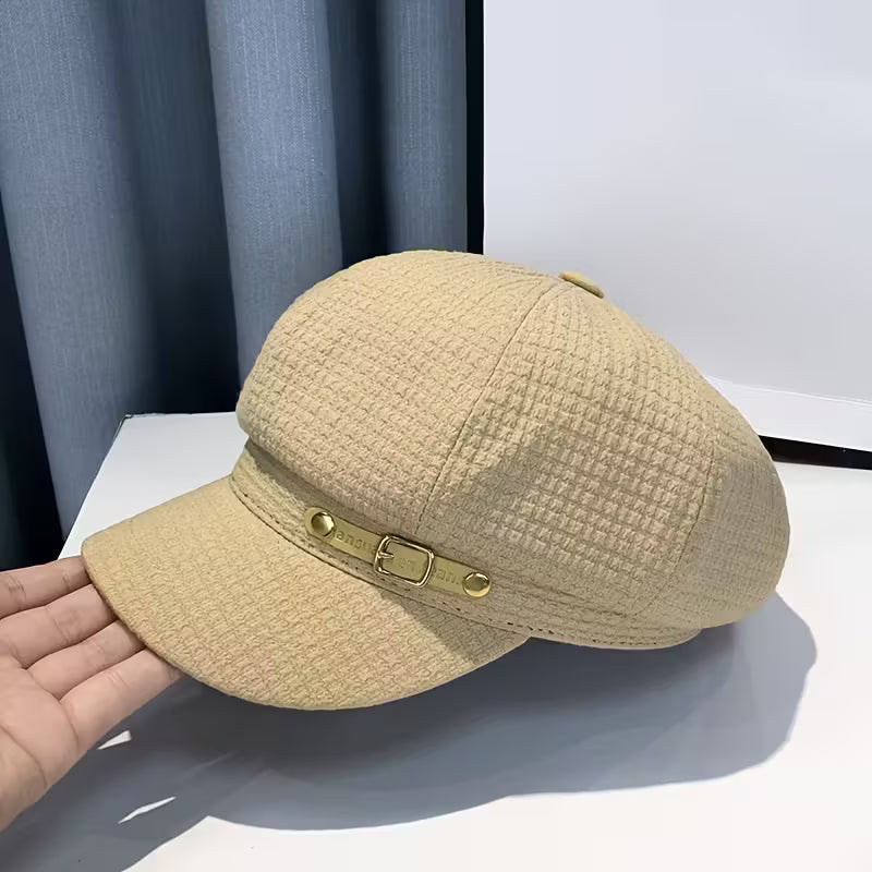 Women's Lightweight Breathable Beanie Hat - Classic Animal Print Design