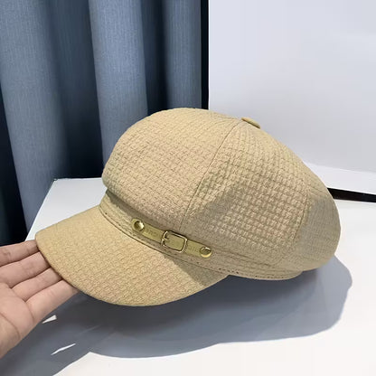 Women's Lightweight Breathable Beanie Hat - Classic Animal Print Design