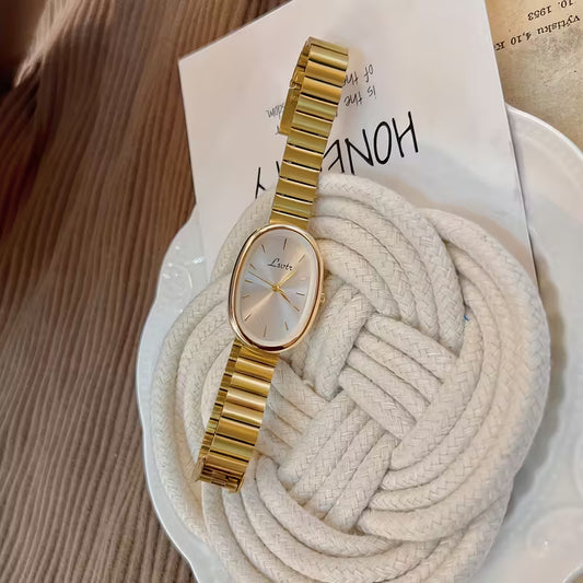 Vintage Golden-Tone Women's Quartz Watch
